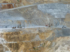 The Martha goldmine, Waihi, January 2013